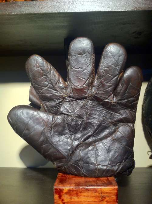 A.J. Reach 1 Inch Web Dark Brown Front