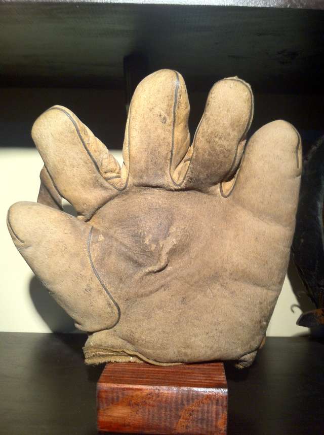 A.J. Reach 1 Inch Web Light Brown Front