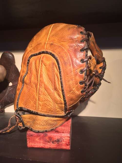 Jimmie Foxx Spalding Marvel 161 Basemitt Back