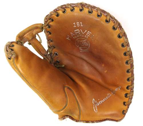 Jimmie Foxx Spalding Marvel 161 Basemitt Front