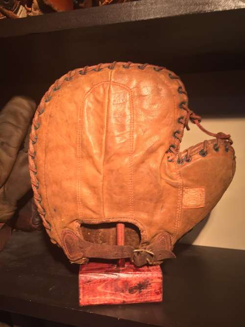 Spalding DX Double Play Basemitt Back