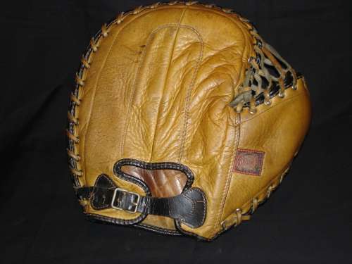 Spalding DX Double Play Basemitt Back