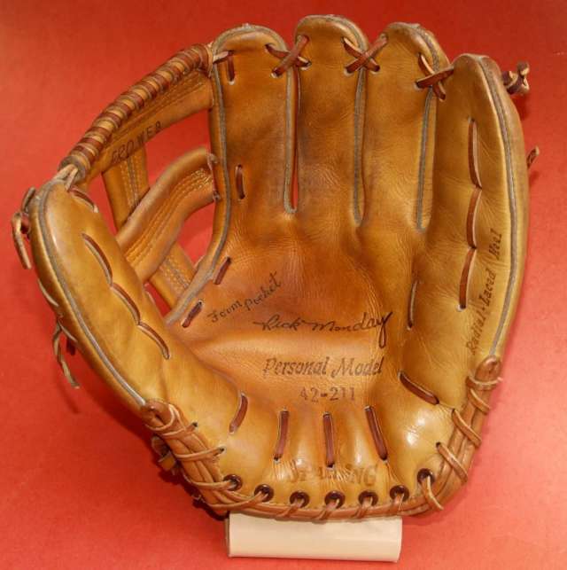 Rick Monday Spalding 42-211 Personal Model Front