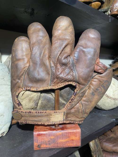 Spalding 1 Inch Web Brown Back