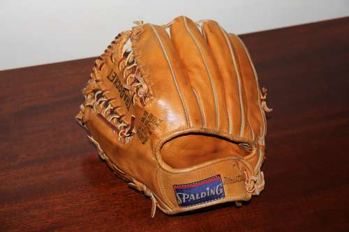 Whitey Ford Spalding 42-112 Personal Model Back
