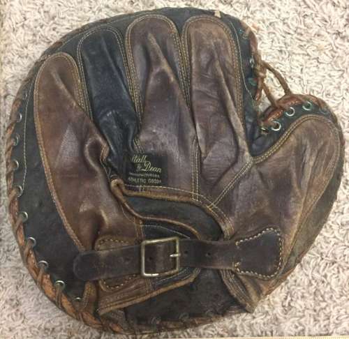 Stall & Dean Catchers Mitt Black Back