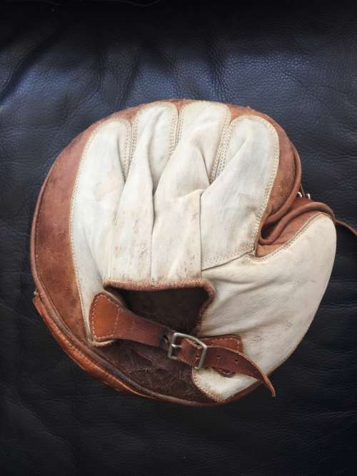 Victor Adjustable Heel Catchers Mitt Back