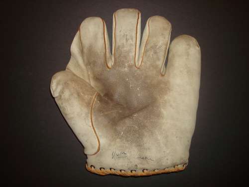 Walter Johnson D&M G56 White Full Web Front