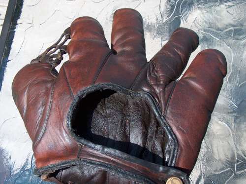 Walter Johnson Goldsmith WJ Lefty Back