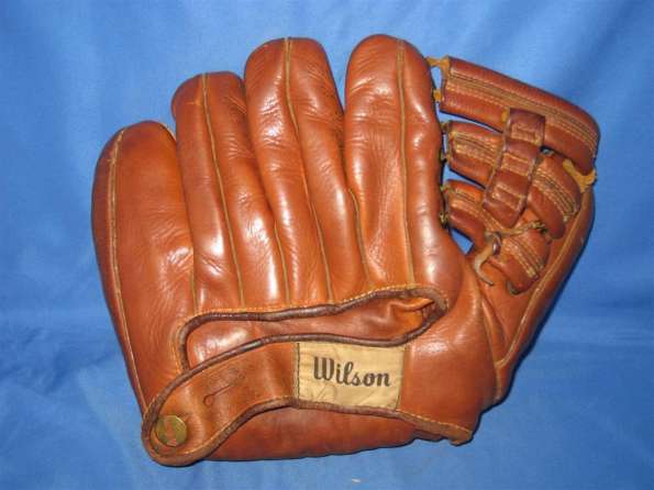Buck O'Neil Autographed Wilson Glove Back