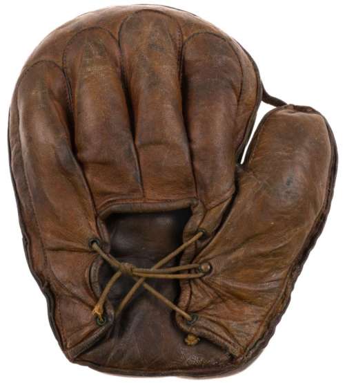 c. 1890's Mitt Back