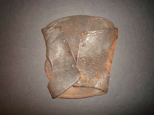 c. 1897 Barke Hand Shield - Motorman, Gripman and Baseball Fingerless Mitt Back