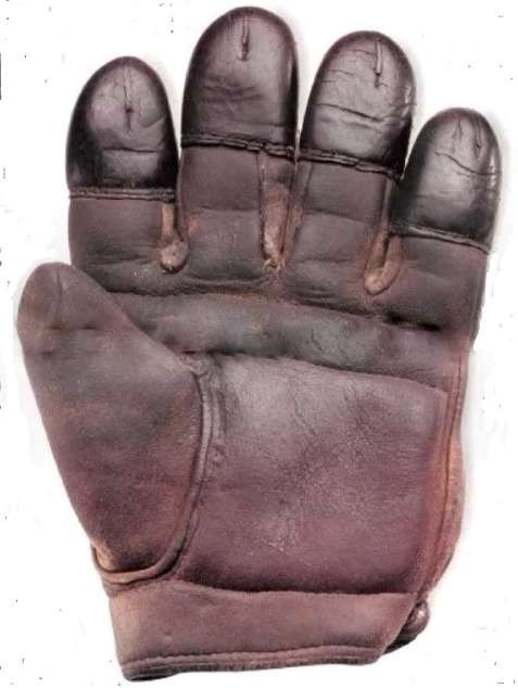 c. 1880's Tipped Finger Catchers Glove
