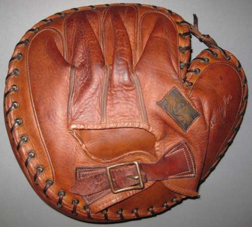 Alex Taylor ER Catchers Mitt Back
