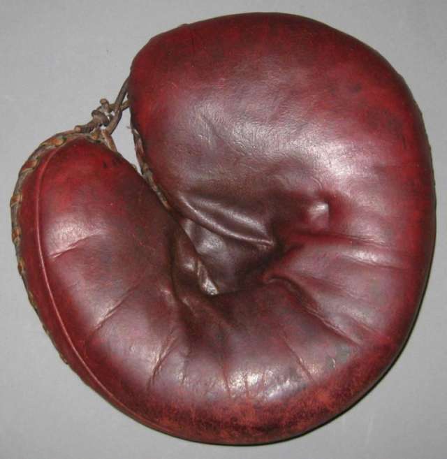 Babe Ruth Reach Catchers Mitt Front