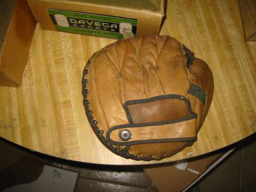 Eddie Phillips Davega Catchers Mitt Back