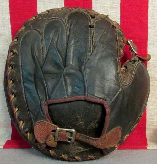 Denkert M220 Semi Pro Catchers Mitt Back