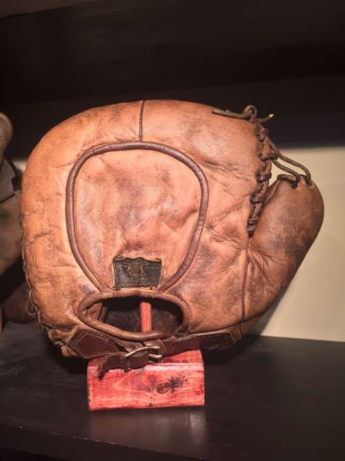 D&M Basemitt Brown Back