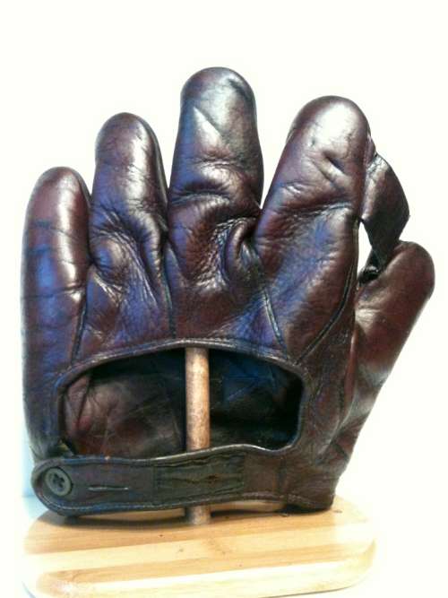 D&M 1 Inch Web Red Brown Back