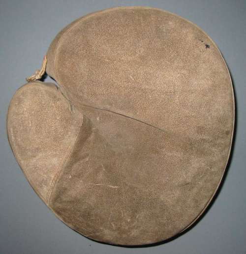 Early 1900's Hook & Eye Back Catchers Mitt Front