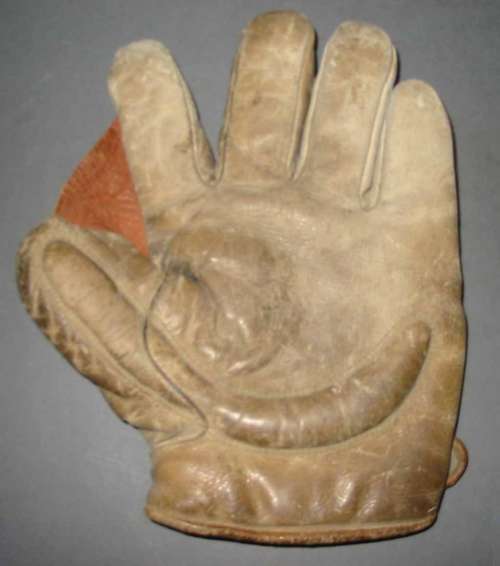 Early 1900's Crescent Glove White Front