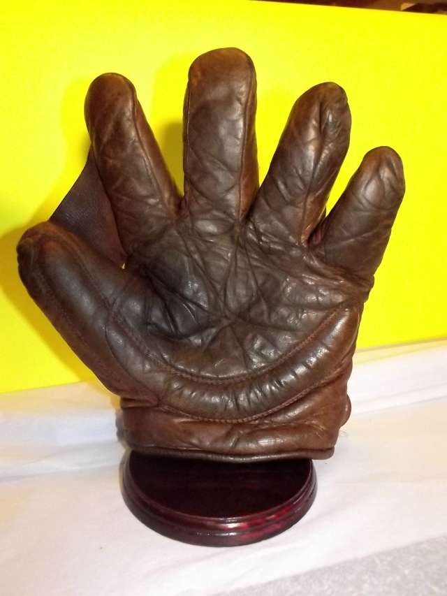 Early 1900's A.J. Reach Burgundy Crescent Front