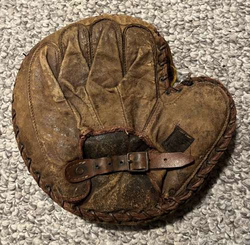 A.J. Reach Crescent Catchers Mitt Back