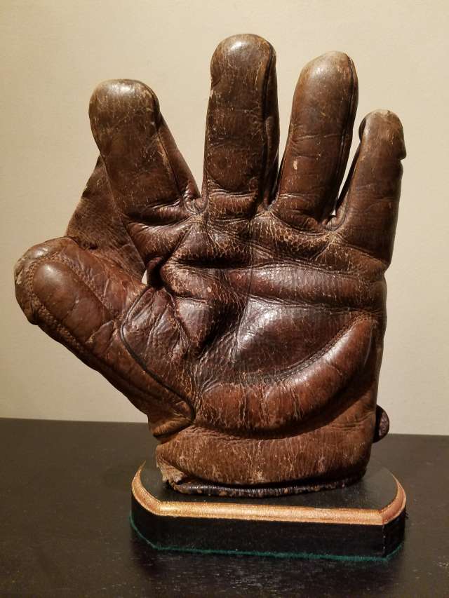 A.J. Reach Crescent Catchers Mitt Front