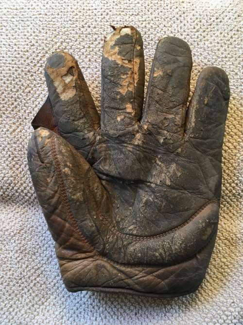 Early 1900's A.J. Reach Crescent Glove Front