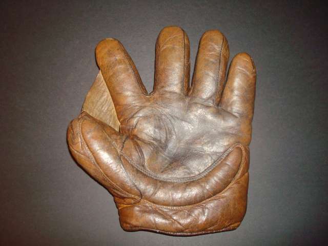 Early 1900's A.J. Reach Orange Brown Crescent Front