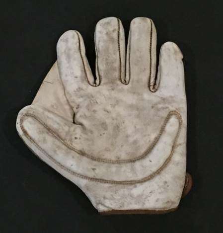 Early 1900's A.J. Reach White Crescent Front