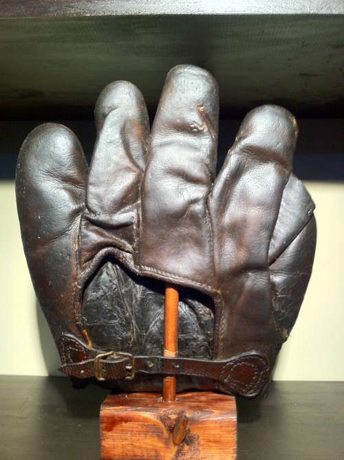 Early 1900's Buckle Back Full Web Brown Back