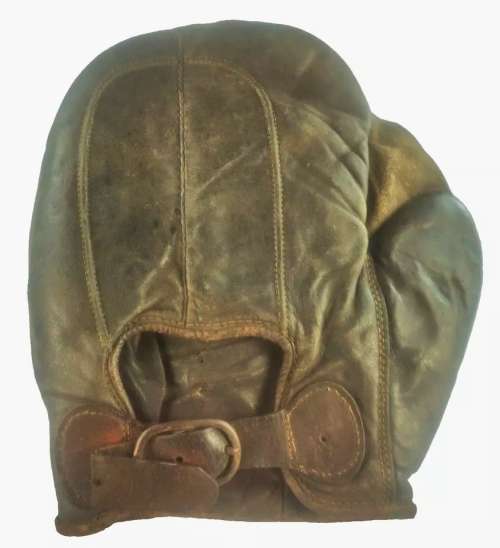 Early 1900's Crescent Basemitt Back