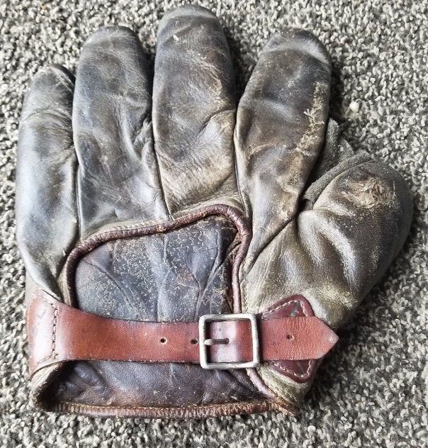 Early 1900's Crescent Buckle Back Full Web Back