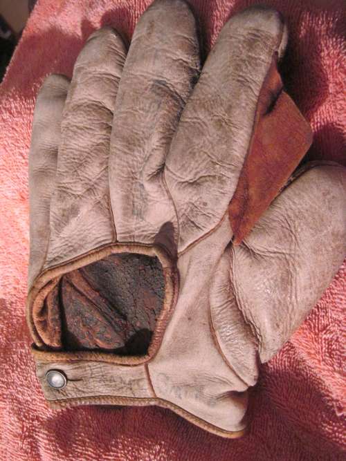 Early 1900's Crescent Glove Back