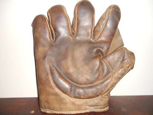 Early 1900's Crescent Glove Lefty Front
