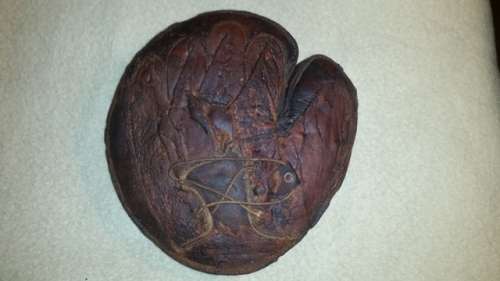 Early 1900's Laced Back Crescent Back
