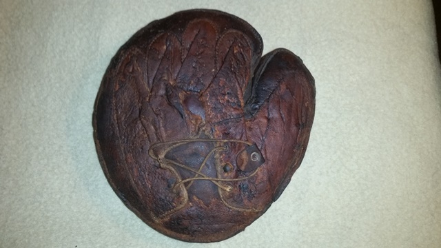 Early 1900's Laced Back Crescent Back