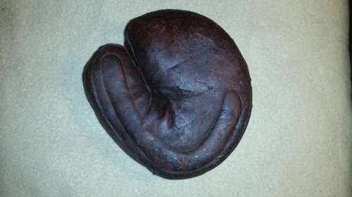 Early 1900's Laced Back Crescent Front