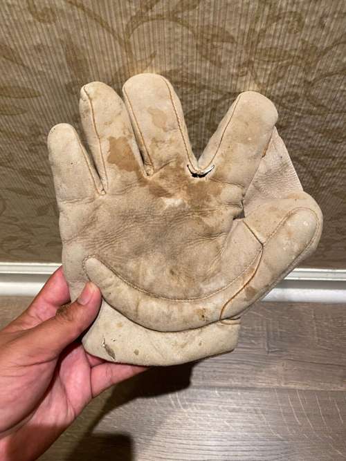 Early 1900's Spalding Crescent Lefty Front