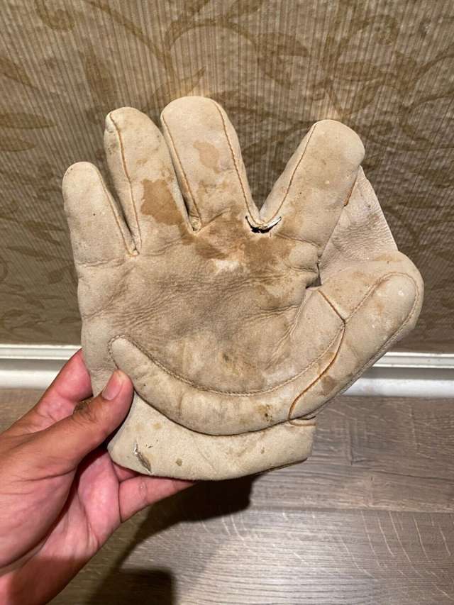 Early 1900's Spalding Crescent Lefty Front