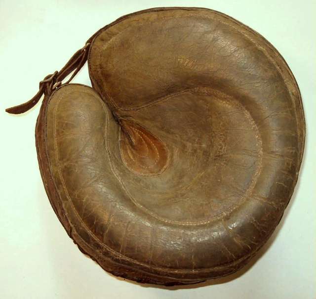 Early 1900's Wrap Around Crescent With Buckle Web Front