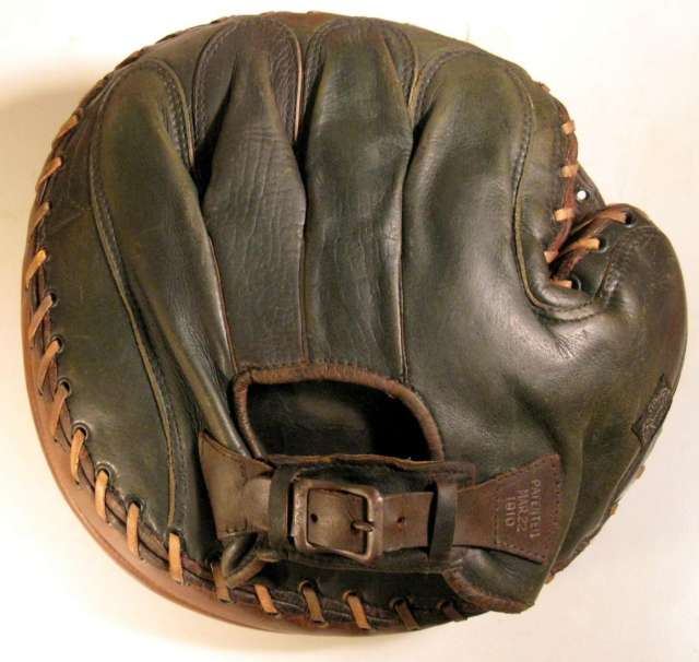 Edward K. Tryon 40B Catchers Mitt Back