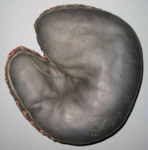 Edward K. Tryon Catchers Mitt Front