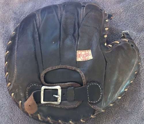 Tryon Buckle Web Catchers Mitt Back