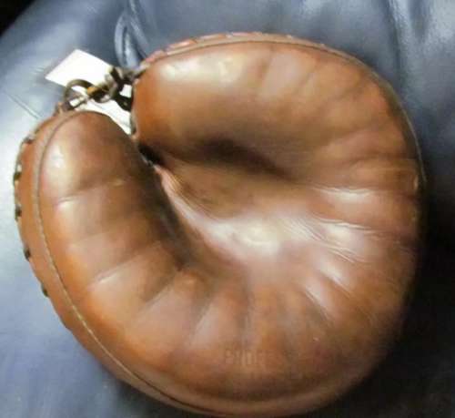 George A. Reach Catchers Mitt Front