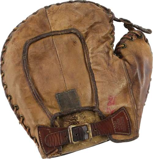 Jake Daubert Goldsmith Basemitt Back