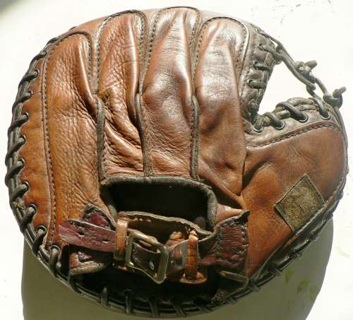 Goldsmith Multi-Colored Catchers Mitt Back