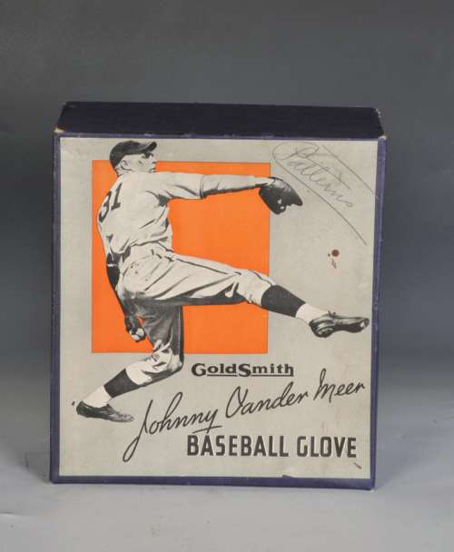 Johnny Vander Meer Goldsmith JDM Box 1