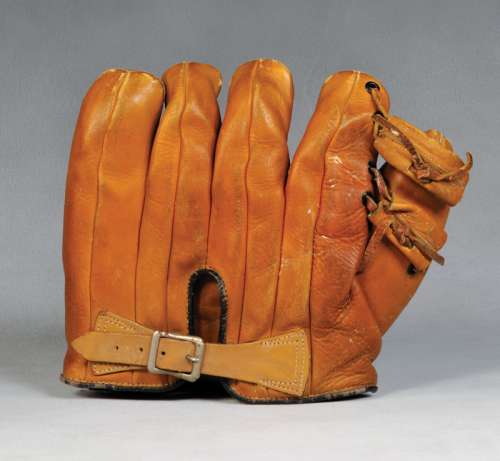 Bob Feller JC Higgins 1654 Autographed Back